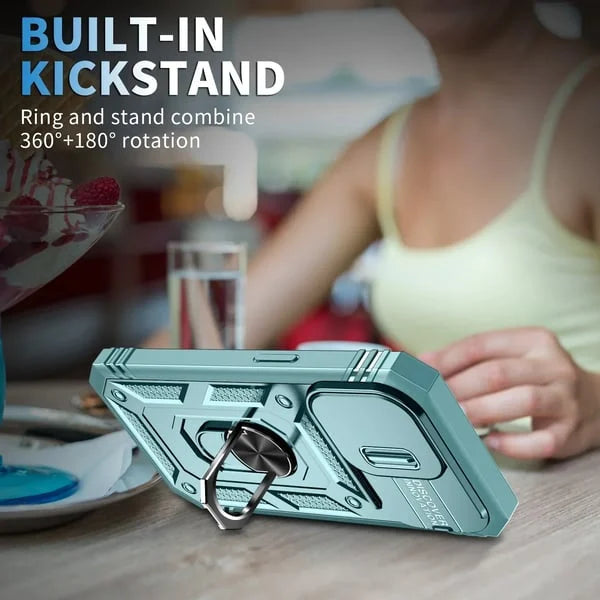 (Summer Hot Sale Now-40% OFF)Magnetic Car Finger Ring 3-in-1 Phone Case