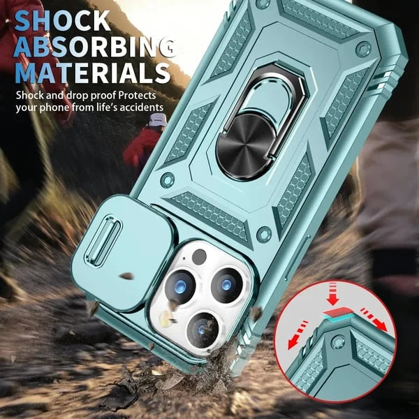(Summer Hot Sale Now-40% OFF)Magnetic Car Finger Ring 3-in-1 Phone Case