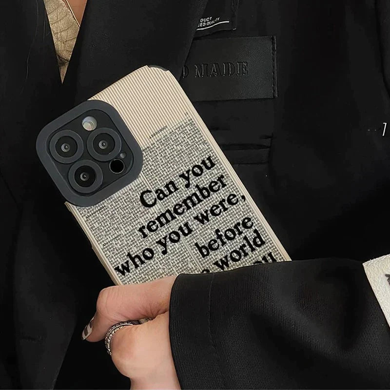 Inspiring Quote Phone Case