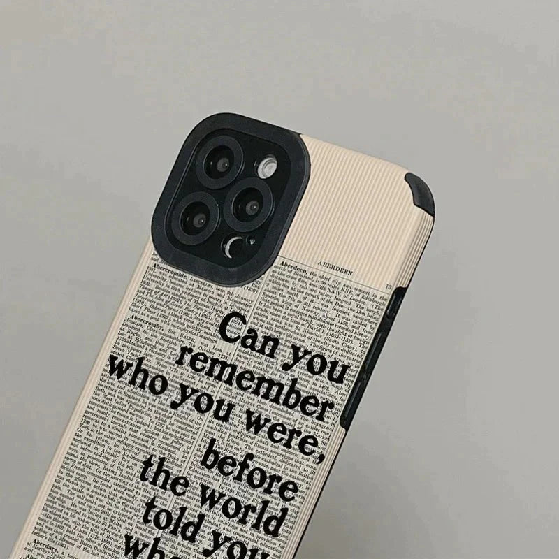 Inspiring Quote Phone Case