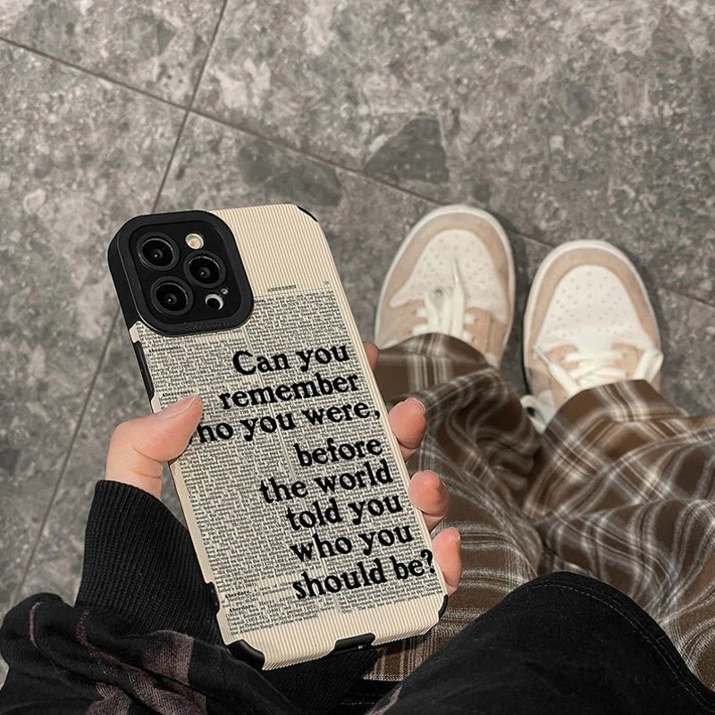 Inspiring Quote Phone Case