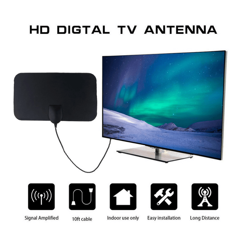 【🔥Guaranteed to work in India】-HDTV CABLE ANTENNA-4K