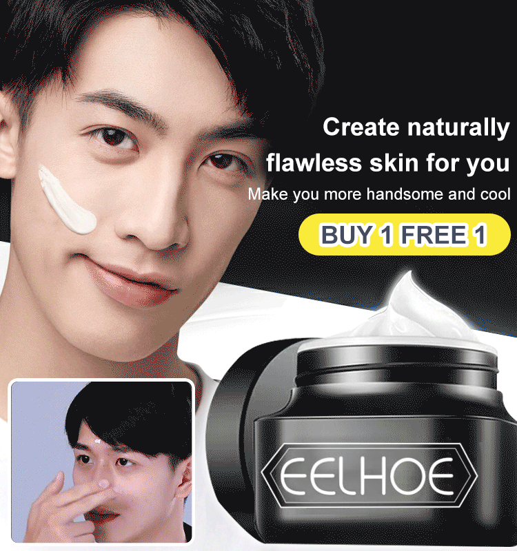 Men’s moisturizing concealer cream