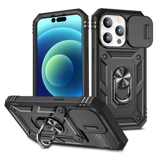 （Summer Hot Sale Now-40% OFF）Magnetic Car Finger Ring 3-in-1 Phone Case